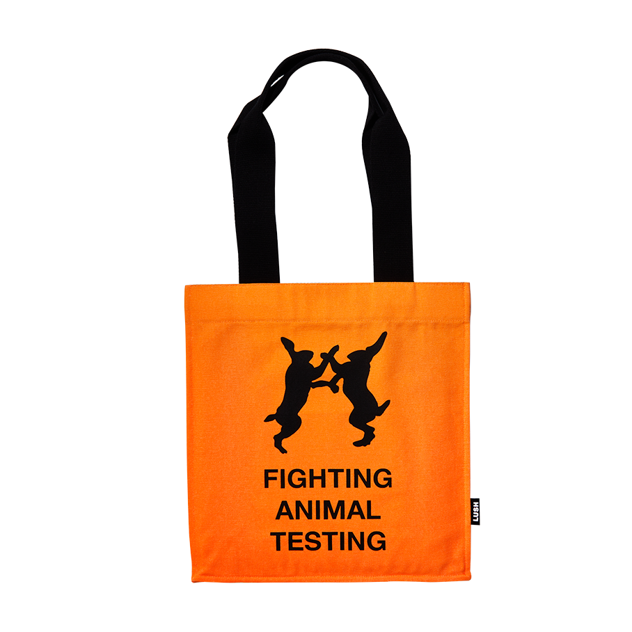 Fighting Animal Testing - Fluoro Orange