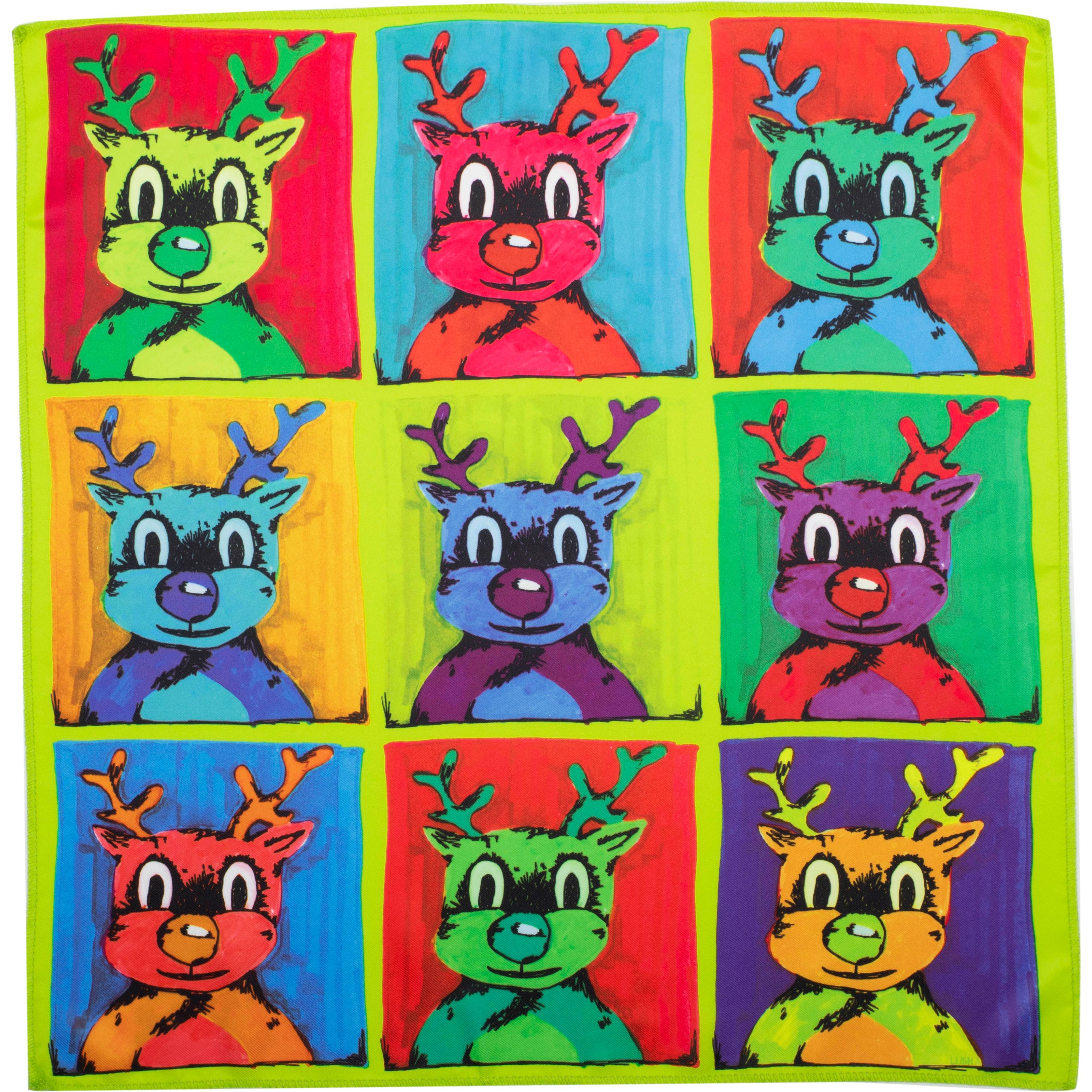 Warhol Reindeer Knot Wrap - Image 2